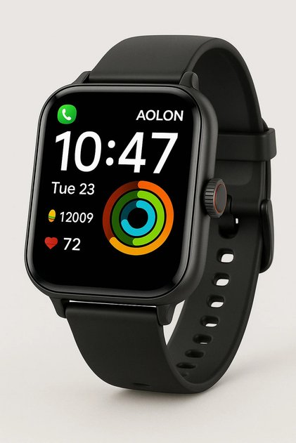 Foom Lite Smartwatch 1.83 Inch TFT Touchscreen with Bluetooth Calling, IP68 Waterproof, 280mAh Battery and Jyoupro App