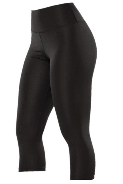 Diving Below the Knee Capri Tights Black 4102