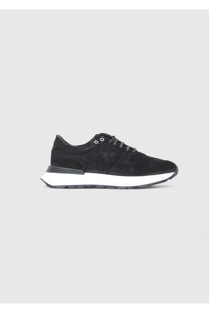 Black Suede Sneakers