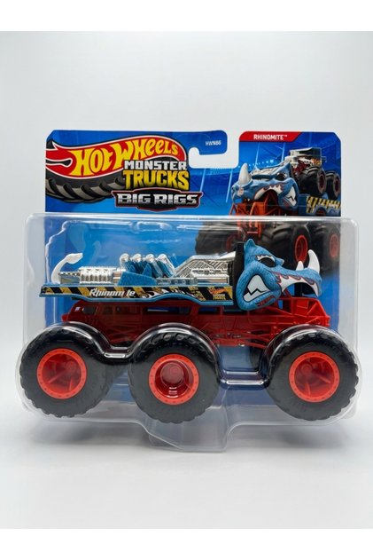Hw Monster Truck Towing Cars Rhi̇nomi̇te Hwn86