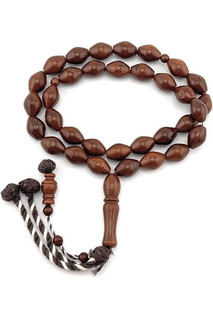 Dark Kook Walnut Wood Rosary