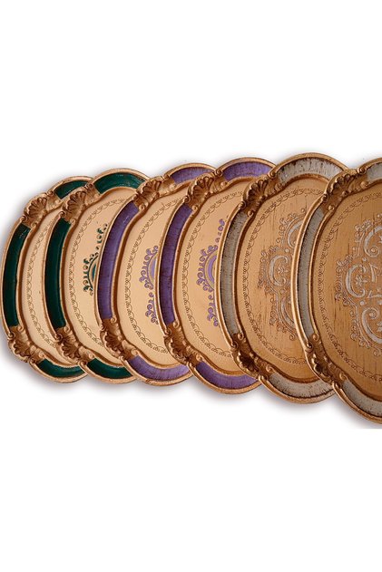 Fiorenzza Gülağacı Sunum Tepsisi (6lı SET)