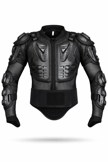Motosiklet Koruma Ceketi (Body Armor) – Göğüs, Sırt, Omuz ve Dirsek Korumalı XL