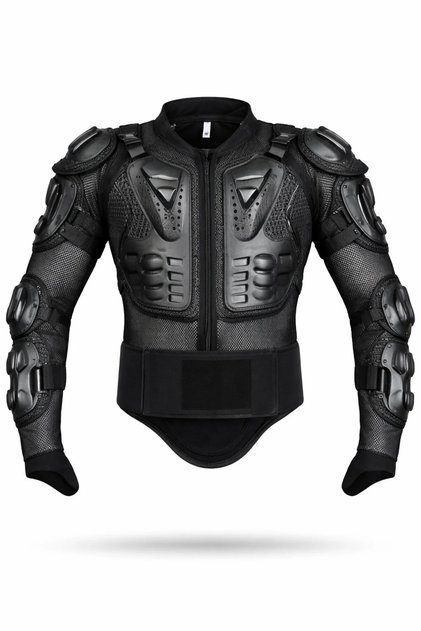 Motosiklet Koruma Ceketi (Body Armor) – Göğüs, Sırt, Omuz ve Dirsek Korumalı 3XL