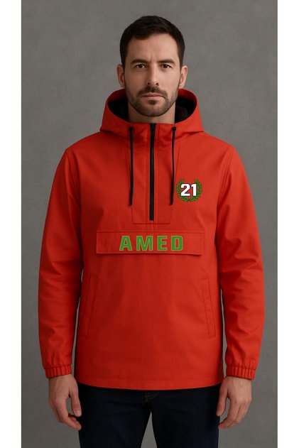 Amed 21 Half Zip Raincoat