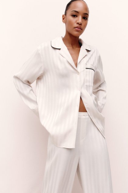 Saten Pijama Takımı