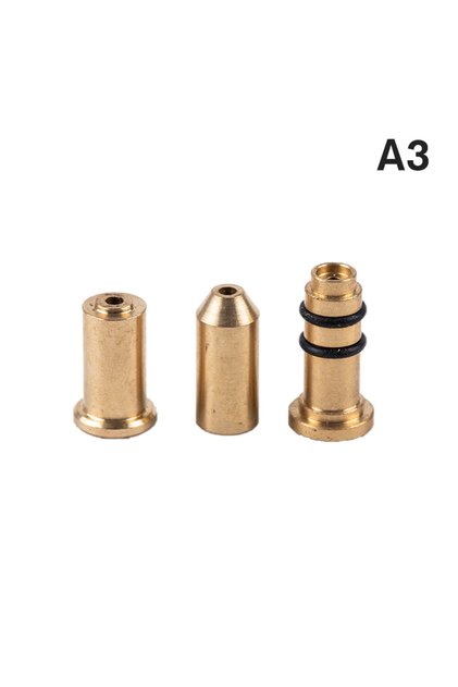 A3 3Pcs Reusable Nozzle Refill Butane Gas Adapter Inflatable Head For Dupont Ligne Lighter Filling