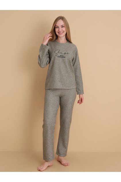 Mirano 3150 Women's Pajama Set with Thessaloniki Fabric and Winter Thick Fabric