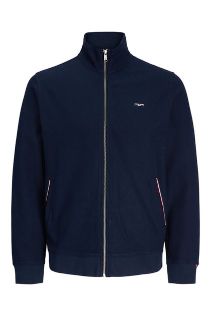 12302738 Jprblualves Structure Full Zip Sweat
