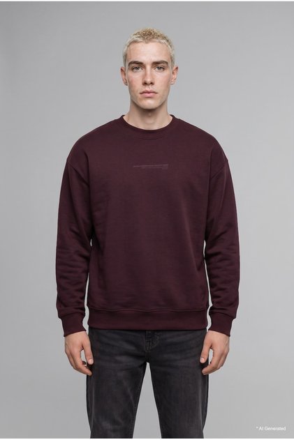 Erkek Sweat X8282AZ/BR150 D.BORDEAUX