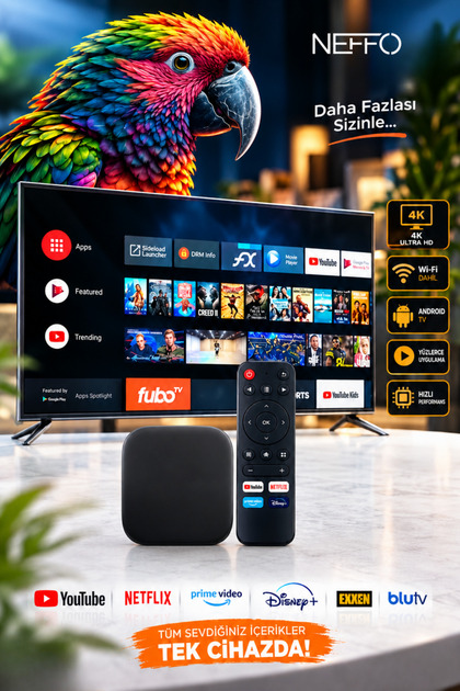 Ultra Hd Android Tv Box 4k Android Tv Tv Box Tv Stick Medya Oynatıcı Smart Tv Wifi