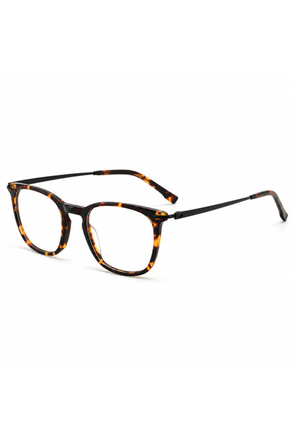 S.Tort / Tortoiseshell Browline Acetate Eyeglass Frame