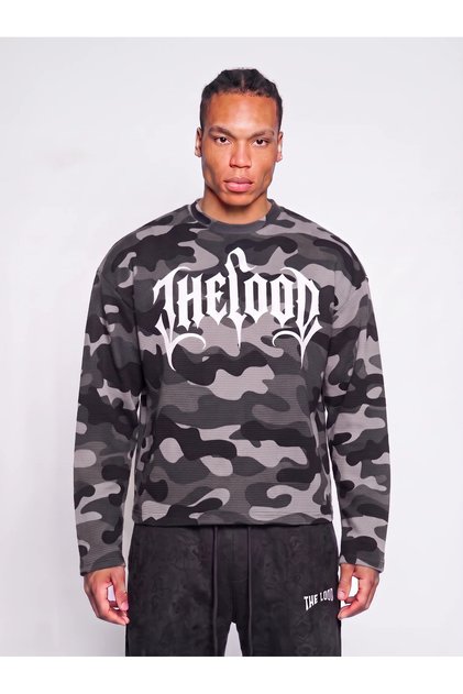 Vandal Camo Long Sleeve Sweatshirt