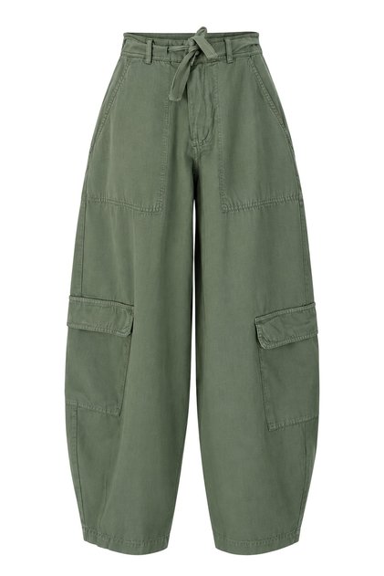 Kargo Cep Belden Bağcıklı Pantolon