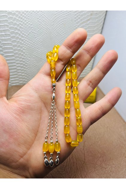 Special Design Tasseled Amber Prayer Beads