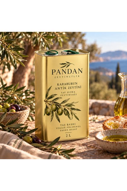 Pandan Zeytincilik Saf Sızma Zeytinyağı 2 lt