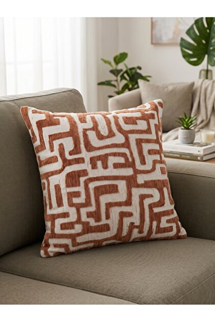 ''Kozy'' Textured Throw Pillow Cover