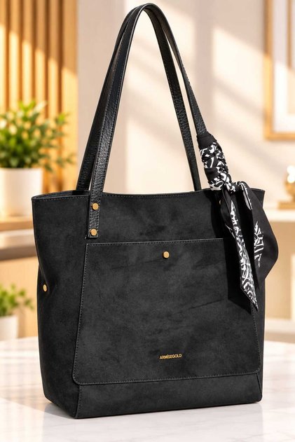 Suede Women's Shoulder Bag 1095