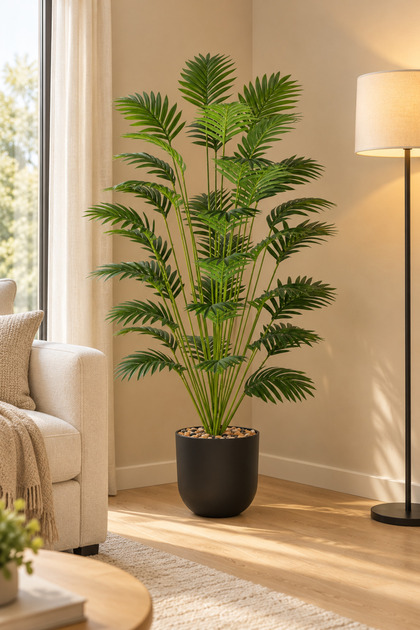 Artificial Palm Tree with a Base 135 cm