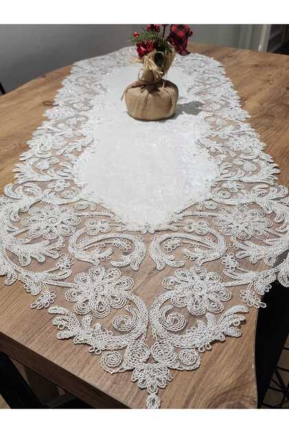 Lux Design Runner Velvet with Glitter 140X45
