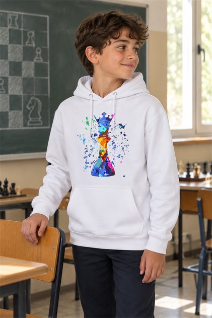 Queen Kids Fleece Hooded Sweatshirt