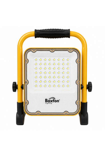 Baxton Rechargeable LED Work Light 1000lm USB-C Power Bank IP65 Portable Site Light
