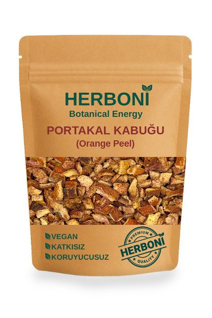 Orange Peel Dried Tea 100 Gr, Orange Peel, Natural and Without Additives