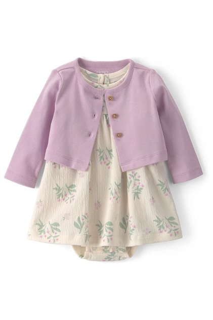 Baby Girl Dress Set Newborn-12 Months Purple