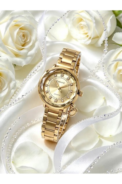 Ferrucci̇-(Gold Color) Women's Wristwatch