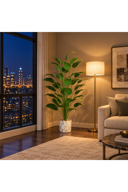 Artificial 36-Leaf Banana Tree 135 cm