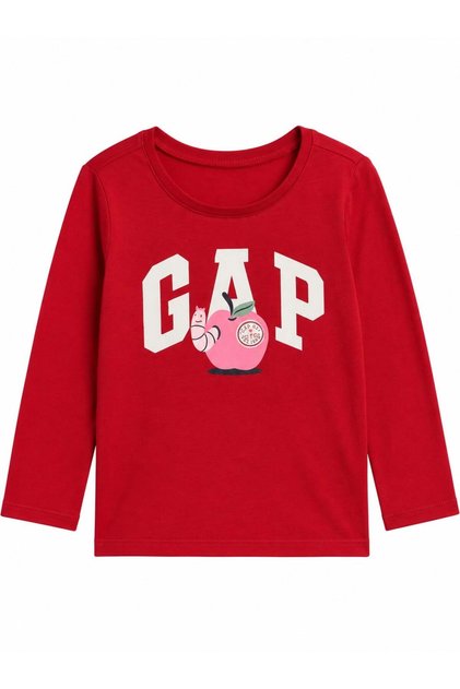 Gap Baby Girl Cute to the Core Print T-Shirt Red