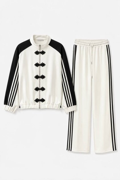 Women's noble line detailed suit