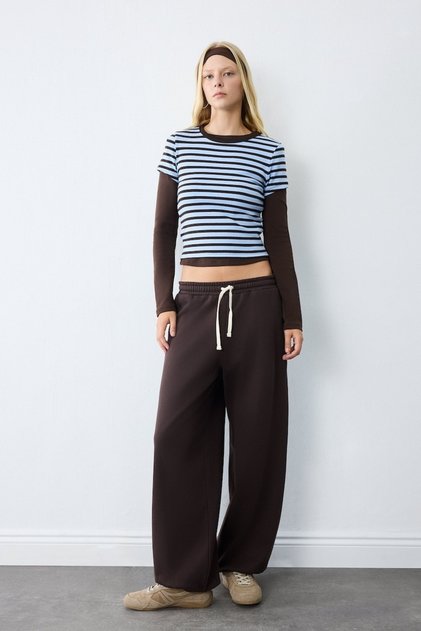 Women's Sweatpants I6399Ax/Bn192 Brown