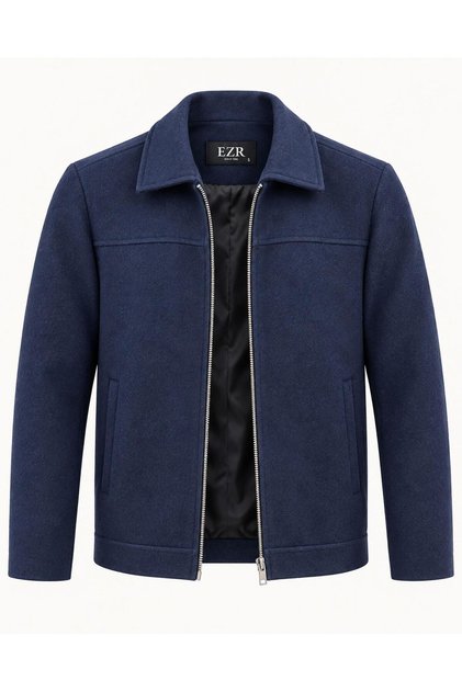 Claassics Men Men's Oversize Short Cashmere Coat Jacket - 7794