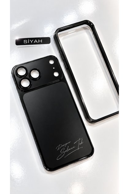 iPhone 16 Pro Max 18 Pro Look Premium Quality Back Cover and Side Frame Conversion Set