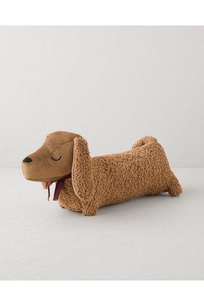 Tiny Dog Dekoratif Kırlent 45x20 cm Kahverengi