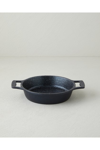 Maison Fleur Premium Döküm Sahan 20 cm Siyah