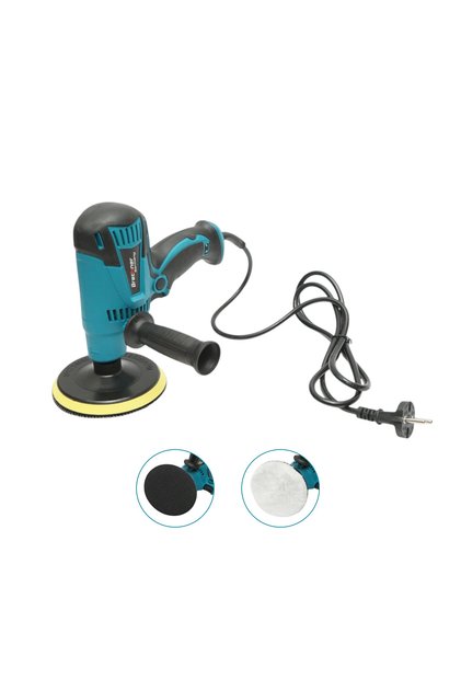 Μηχανή γυαλίσματος και στίλβωσης 800W, 220V, δίσκος 125mm, 6 ρυθμίσεις ταχύτητας, 4500 στροφές ανά λεπτό, Breckner Γερμανία