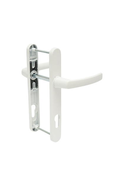 Set manere usa termopan PVC alb cu sild 28x220mm