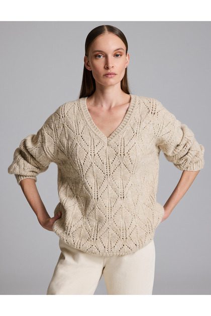 Mink Comfort Fit Sweater 50332720-Vr052