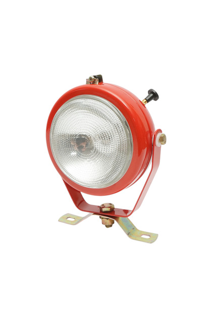 Прожектор, работна лампа с червен превключвател 12V/5A Massey Ferguson, Ford, New Holland