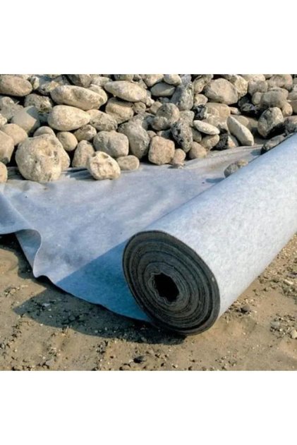 GEOTEKSTİL KEÇE 250 GRAM m2 - YALITIM KEÇESİ KAPLAMA MALZEMESİ 2X200 METRE