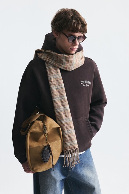 Oversize Washed Hooded Sweatshirt