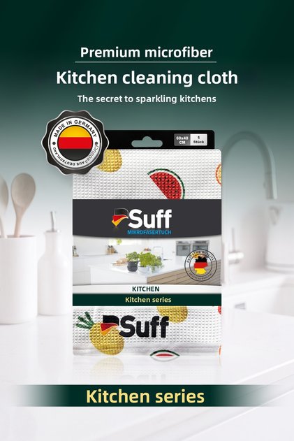 Küchen Mikrofiber Mutfak Bezi High Absorbent Decorative Kitchen Drying Cloth 60X40 cm Fruit Pattern