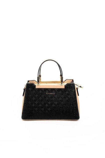 Black - Women's Handbag with S.Nut Logo Sp913