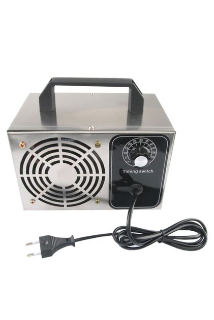 EU 220V-60g-silvery VOSOCO 60g/h 220V Ozone Generator Ozonizer Machine Air Purifier Cleaner Steriliz