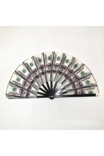Dollar Fan Festival Fan Hand Fan Foldable Kung Fu Pot Big Phantom Ding Dong Fan Folding Fan Craft Ha