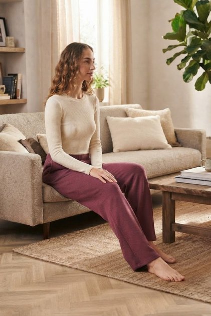 Reina Sweatpants 100% Cotton Single Bottom 1 Piece