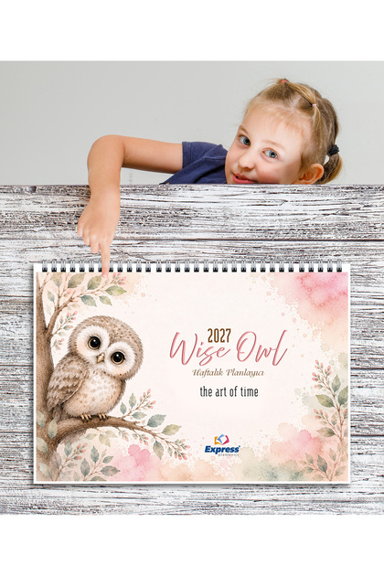 2027 Calendar 53-Week Planner - Wise Owl