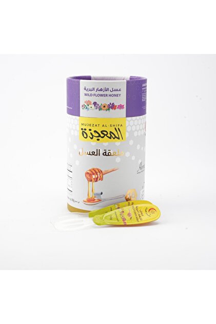 عسل الأزهار البرية – ملاعق العسل 10 جم × 16 قطعة